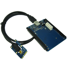 Mini PCIe To PCI-e slots adapter PCI express 1x riser card supports Sound Card Network card graphics card 2024 - buy cheap