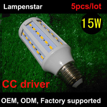led e27 360 degrees 15W 5630 60led Corn Bulb AC 220V AC 110V Spotlight lamp light Lampara Bombilla LED 60LED 1400LM 85-265V 2024 - buy cheap