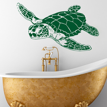 Art Design home decoration cheap Vinyl sea turtle Wall Sticker removable house decor animal tortoise decals for kids or nursery 2024 - buy cheap