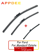 APPDEE Wiper Front Rear Wiper Blades Set For Ford For Mondeo V Estate 2015 2016 2017 2018 Windshield Windscreen Window 28"28"11" 2024 - buy cheap