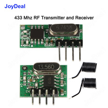 Módulo de transmisor y receptor RF inalámbrico con antena, 433mhz, para Arduino Uno, Control remoto, Kits Diy 2024 - compra barato