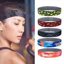 Fashion Sweat Absorbent Breathable Gym Yoga Unisex Hair Band Sports Headband 2024 - buy cheap