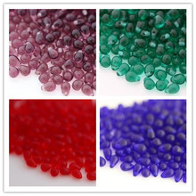4*6MM 80Pcs/Pack Mixed 4 Colors " Clear Style " Water Drop Teardrop Czech Glass Crystal Bead Jewelry Beads 2024 - buy cheap