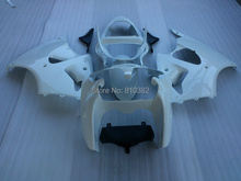 Motocicleta kit de carenado para Kawasaki Ninja ZX6R 00 01 02 ZX6R 636, 2000, 2001, 2002 clásico set de carenados blancos + regalos SL45 2024 - compra barato