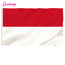 Banderín de la bandera de Monaco de 3x5 para decoración del hogar, banderín de la Riviera Francesa para la oficina/actividad/parade/Festival/decoración del hogar 2024 - compra barato