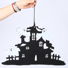 Non-woven Halloween Ghost Door Hanging Decoration DIY Halloween Scary Party Props 2024 - buy cheap
