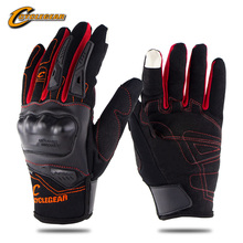 CYCLEGEAR Brand Anti-Slip Motorcycle gloves Screen touch Motor Bike Glove Summer Breathable Motocross Off Road Guante 2024 - buy cheap