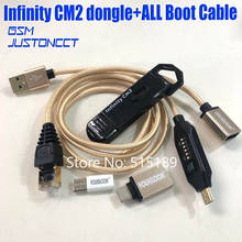 2022 original new infinity cm2 dongle infinity box dongle + umf all in one boot cable  for GSM CDMA phones 2024 - buy cheap