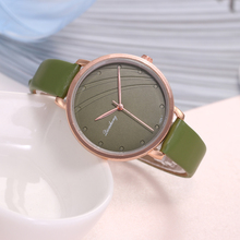 Популярные женские часы 2020, женские повседневные кварцевые часы с кожаным ремешком, аналоговые наручные часы, роскошные Брендовые женские часы, часы Reloj Mujer 2022 - купить недорого