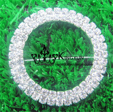 Double Diamond Ring Buckle  For Chair Sash Band For Spandex Lycra Chair Band Free Shipping 2024 - buy cheap