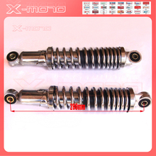 1pair 280mm Chrome rear Shocks for RM Monkey bike Z50 Z50J Z 50 50CC Bike motorcycle parts 2024 - buy cheap