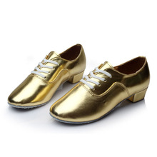 Мужские туфли из лакированной кожи на шнуровке для латинских танцев; мужские туфли для танцев на мягкой подошве; оптовая продажа; A184 2024 - купить недорого