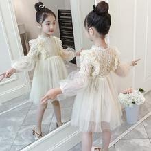 Girl Lace Dress Long Sleeve Pearls Kids Dresses For Girls Party Wedding Baby Toddler Clothes Princess Girl Dress Vestidos JW4692 2024 - buy cheap
