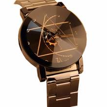 Fashion Watch Women Men 2017 Stainless Steel Women Quartz Analog Wrist Watch women dress watches relojes 2024 - купить недорого