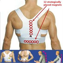 Adjustable Medical Orthotics Corset Shoulder Back Brace Posture Correction Corsets Lumbar Support Belt Magnetic Upper Back Belts 2024 - buy cheap