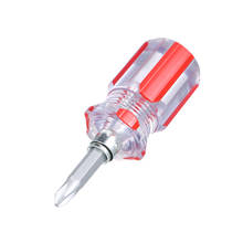 Mini Transparent Dual-Purpose Screwdriver Manual Phillips and Slotted Stubby Screwdrivers 2024 - buy cheap