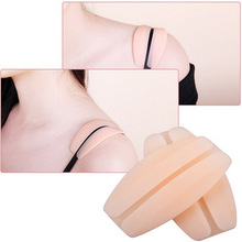 1 par 9*5 centímetros Cueca Descompressão Ombro Almofadas de Silicone Anti-slip Shoulder Pad Protector Nova 2024 - compre barato