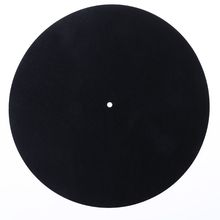 Alfombrilla giratoria de fieltro negro de 3mm de espesor, esterilla antideslizante LP, para grabación de vinilo LP 2024 - compra barato