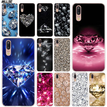 MLLSE Colorful Diamond Fashion Clear Case Cover for Huawei P30 P20 P10 P9 P8 Lite 2017 P30 P20 Pro Mini P Smart Plus Cover Hot 2024 - buy cheap