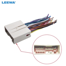 LEEWA Car Radio CD Player Wiring Harness Audio Stereo Wire Adapter for HYUNDAI Sonata Install Aftermarket Stereo #CA1695 2024 - buy cheap