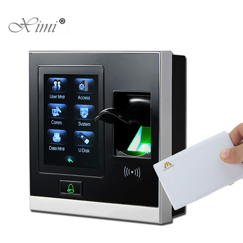 fingerprint access control & time attendance system