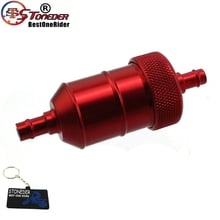 STONEDER Gas Fuel Filter For Pit Dirt Motor Bike ATV Quad Go Kart Buggy Bike Motorcycle Snowmobile XR CRF CR TRX Red 2024 - buy cheap