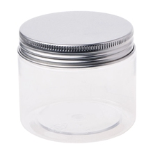 Frasco PET redondo transparente de 150ml con tapa de tornillo de aluminio, contenedor sellado para alimentos 2024 - compra barato