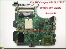 Wholesale And High Quality Motherboard 494106-001 For HP Compaq 6535S 6735S Laptop Motherboard Socket S1 DDR2 100% Tested 2024 - buy cheap
