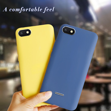 Capa de Silicone colorido Para Xiaomi Redmi 6A 6 UMA Funda Bonito Doce Cor Tampa Traseira Para Xiaomi Redmi 6 Pro 6A Redmi6 Saco Caso de Telefone 2024 - compre barato