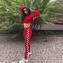 Two Piece Set Women Tracksuit Women Hoodies Sweatshirt  Pants High Waist Sets Workout Long Sleeve Zipper Suits 2024 - buy cheap