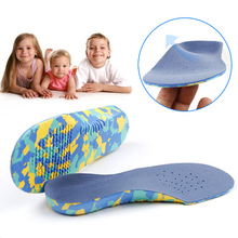 Plantillas ortopédicas para niños, zapatos planos, soporte para el arco del pie, almohadillas ortopédicas, corrección, cuidado de los pies 2024 - compra barato