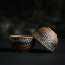 Tazas de té de cerámica rugosa japonesa, tazas de té de cerámica retro hechas a mano, taza maestra, tazas de kung fu de cerámica individuales 2024 - compra barato