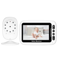 Wireless Digital Video Baby Sleeping Monitor 4.3Inches Color LCD Lullabies Nursing Reminder Temperature Monitoring AC100-240V 2024 - buy cheap