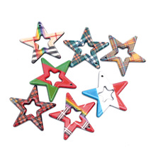 20pcs Mixed Hollow Star Acrylic Decoration Crafts Flatback Cabochon Embellishments For Scrapbooking Beads Diy Accessories 2024 - buy cheap