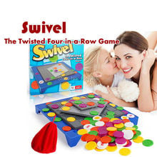 Funny intelligence  Swivel - The Twisted Four-in-a-Row Game Educatiional toys for children and adult 2024 - buy cheap