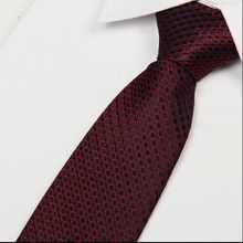 SHENNAIWEI archery red tie british style 2017 new arrival gentlemen neckties fashion casual men polka dot ties 8 cm 2024 - buy cheap