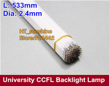 Free Shipping 23.6 inch wide screen LCD CCFL lamp 533mm x 2.4mm ccfl backlight 533 mm ccfl backlight tube 2024 - buy cheap
