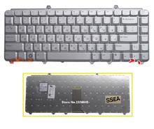 New RU keyboard silver For Dell inspiron 1400 1420 1520 1500 1521 1525 1526 1540 1545  XPS M1330 M1530 M1550 Russian Keyboard 2024 - buy cheap