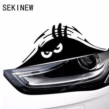 Car-Styling Accessories Reflective Waterproof Fashion Funny Peeking Monster Car Sticker Vinyl Decal Decoration Stickers 2024 - buy cheap