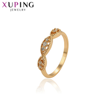 Xuping Literary Styles Rings Vintage Rose Gold Color Plated Jewelry Christmas Gifts for Women 15878 2024 - buy cheap