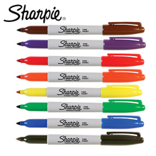 Sharpie-Lote de 12 rotuladores permanentes, punta fina ecológica, 1MM, 21 colores a elegir, 31993 unidades 2024 - compra barato
