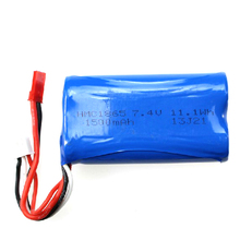 7.4V 1500mAh Lipo Battery for WLtoys WL912 RC Boat 2.4G 4CH RC Speedboat Spare Parts  WL912-25 2024 - buy cheap