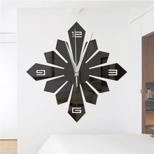 3D Mirror Clock for Living Room Home Decorative Mirror Wall Clock Modern Design Wall Sticker Clocks ju18 2024 - buy cheap