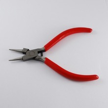 Carbon Steel Jewelry Pliers Round Nose Pliers Gunmetal Polishing Jewelry Making Tools 135x85x10mm 2024 - buy cheap