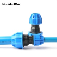 Nutubuowell pe 32mm a 20mm 25mm, adaptador de tubo de pvc para reparação de canos de água, redução reta e rápida, 1 peça 2024 - compre barato