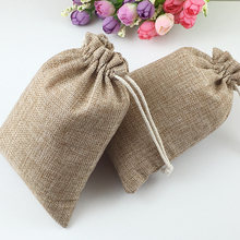 7x9cm 10pcs Cotton Drawstring Bag Jute Bags Small Bags For Women/food/jewelry Packaging Bags Pouches Gift Packing Bag Display 2024 - buy cheap