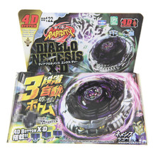 Spinning Top  Metal Fight BB122 Diabl Nemesis X:D 4D System Drop Shopping 2024 - buy cheap