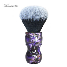 Dscosmetic-brocha de afeitar Galaxy para hombre, brocha de afeitar con nudo de pelo sintético, esmoquin, 26mm 2024 - compra barato