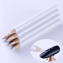 5Pcs Nail Rhinestone Crystal Picker Pen Wax Nail Dotting Pen Gems Pencil Easily Picking White Wood  Nail Art Tool 2024 - buy cheap