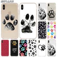 Silicone Soft Case For Apple iPhone 13 12 11 Pro X XS Max XR 6 6S 7 8 Plus Mini SE 2020 Dogs are girls best friends Dog paw 2024 - buy cheap